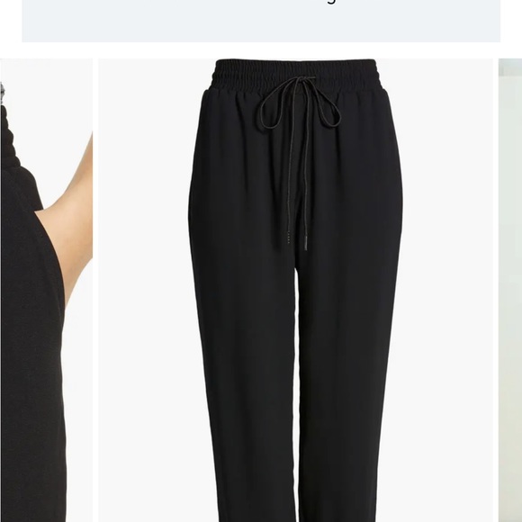 Halogen Tie Waist Joggers - Picture 3 of 8